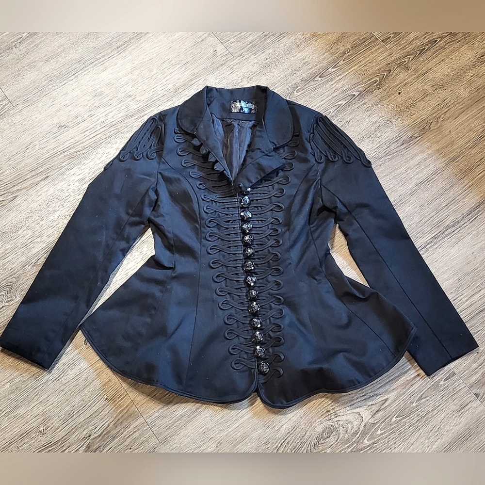 NWOT Dracula Clothing Gothic Structured Victorian Inspired Jacket